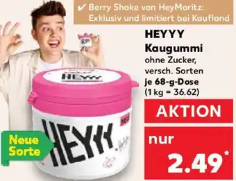 Kaufland HEYYY Kaugummi Angebot