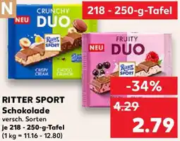 Kaufland RITTER SPORT Schokolade Angebot