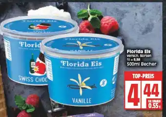 Edeka Florida Eis 500ml Becher Angebot