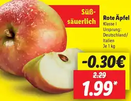 Lidl Rote Äpfel Angebot