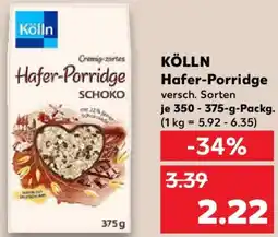 Kaufland KÖLLN Hafer-Porridge Angebot