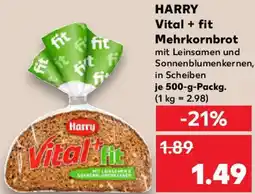 Kaufland HARRY Vital + fit Mehrkornbrot Angebot