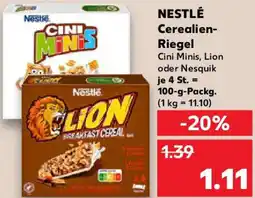 Kaufland NESTLÉ Cerealien Riegel Angebot