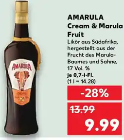 Kaufland AMARULA Cream & Marula Fruit Angebot