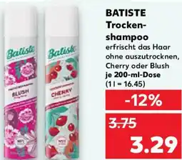 Kaufland BATISTE Trockenshampoo Angebot