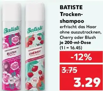 Kaufland BATISTE Trockenshampoo Angebot