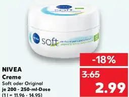 Kaufland NIVEA Creme Angebot