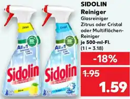 Kaufland SIDOLIN Reiniger Angebot