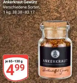 Globus Ankerkraut Gewürz Angebot