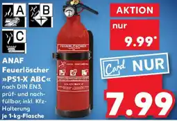 Kaufland ANAF Feuerlöscher PS1-X ABC Angebot