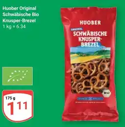 Globus Huober Original Schwäbische Bio Knusper-Brezel Angebot
