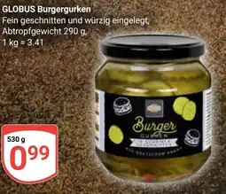 Globus GLOBUS Burgergurken Angebot