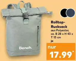 Kaufland Bench Rolltop Rucksack Angebot