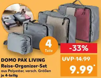 Kaufland DOMO PAK LIVING Reise-Organizer-Set Angebot