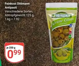 Globus Feinkost Dittmann Antipasti Angebot