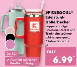 Kaufland SPICE&SOUL Edelstahl Isolierbecher Angebot
