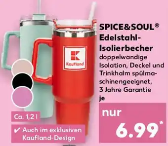 Kaufland SPICE&SOUL Edelstahl Isolierbecher Angebot
