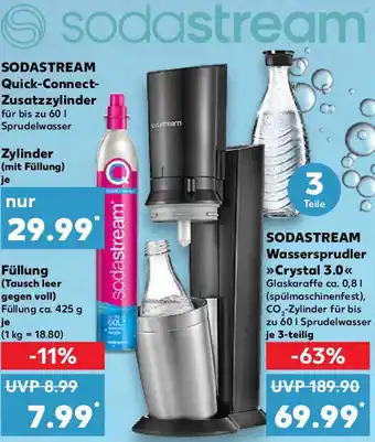 Kaufland SODASTREAM Wassersprudler Crystal 3.0 Angebot