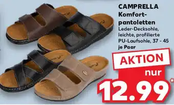 Kaufland CAMPRELLA Komfortpantoletten Angebot