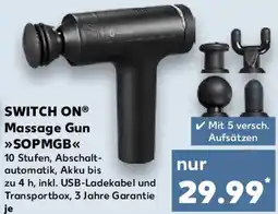 Kaufland SWITCH ON Massage Gun SOPMGB Angebot