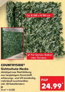 Kaufland COUNTRYSIDE Sichtschutz-Hecke Angebot