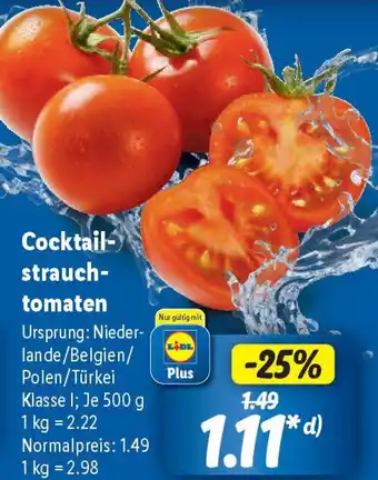 Lidl Cocktailstrauchtomaten Angebot