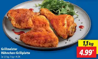 Lidl Grillmeister Hähnchen-Grillplatte Angebot