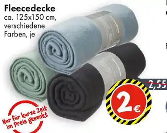 TEDi Fleecedecke Angebot