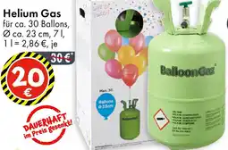 TEDi Helium Gas Angebot
