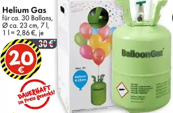 TEDi Helium Gas Angebot