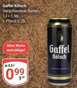 Globus Gaffel Kölsch Angebot
