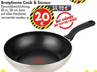 TEDi Tefal Bratpfanne Cook & Savour Angebot