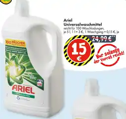 TEDi Ariel Universalwaschmittel Angebot