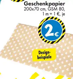 TEDi Geschenkpapier Angebot