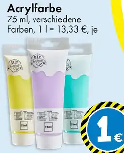 TEDi Acrylfarbe Angebot