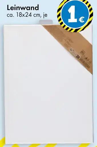 TEDi Leinwand Angebot