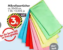 TEDi Mikrofasertücher Angebot