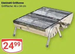 Globus Edelstahl-Grilltonne Angebot