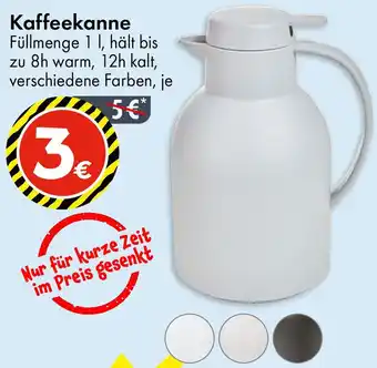 TEDi Kaffeekanne Angebot