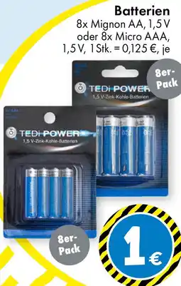 TEDi Batterien Angebot