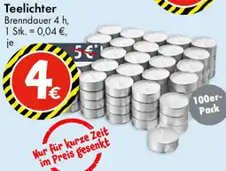 TEDi Teelichter Angebot