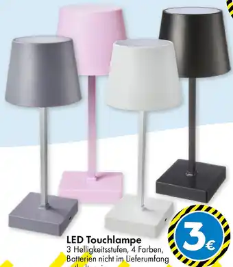 TEDi LED Touchlampe Angebot