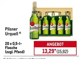 METRO Pilsner urquell Angebot