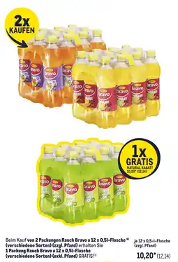 METRO 2 packungen rauch bravo Angebot
