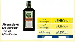 METRO Jägermeister kräuterlikör Angebot