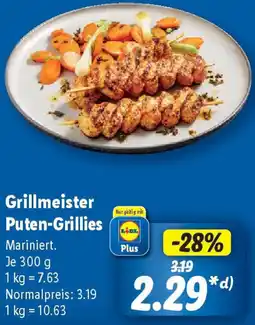 Lidl Grillmeister Puten-Grillies Angebot