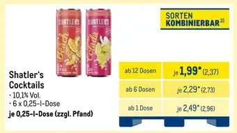 METRO Shatler cocktails Angebot
