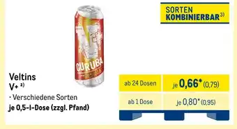 METRO Veltins v+ Angebot