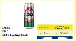 METRO Beck‘s pils Angebot