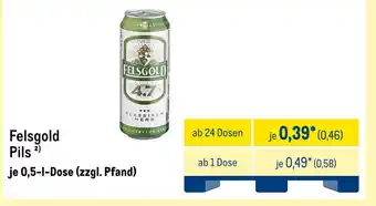METRO Felsgold pils Angebot
